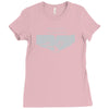 nbc psych fist bump Ladies Fitted T-Shirt