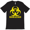 biohazard emo gamer cool rock music T-Shirt