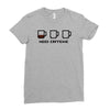 need caffeine Ladies Fitted T-Shirt