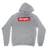 simple red Unisex Hoodie