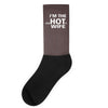 im the hot wife Socks