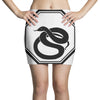 snake black Mini Skirts