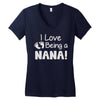 nana's Women's V-Neck T-Shirt
