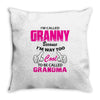 I&rsquo;m Called Granny Because I&rsquo;m Way Too Cool To Be Called Grandma Throw Pillow