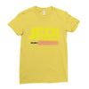 Jedi Master - Jedi in Training Family Matching Ladies Fitted T-Shirt