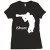 ishoot camera photographer Ladies Fitted T-Shirt
