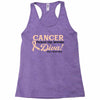 Cancer Picked The Wrong Diva Racerback Tank