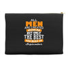 all men are created equal but only the best are born in september Accessory Pouches