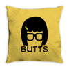 Tina Belcher Throw Pillow