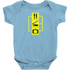 eat sleep shoot vertical digital camera photography photographer geek Baby Onesie