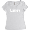 laney new Women's Triblend Scoop T-shirt
