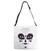 girl day of the dead Adjustable Strap Totes