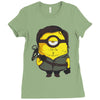 minion jaune Ladies Fitted T-Shirt