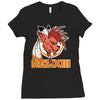 cosmo canyon reds Ladies Fitted T-Shirt
