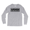 armin van buuren black logo Long Sleeve Shirts