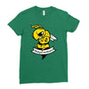 mind your own beeswax Ladies Fitted T-Shirt
