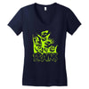brain squad Women's V-Neck T-Shirt