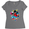 emefe Women's Triblend Scoop T-shirt