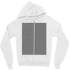 optical illusion skull, ideal gift or birthday present. Zipper Hoodie