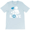 portal true love   aperture lab video gamer teleport online pc goal te T-Shirt