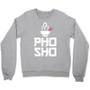 pho sho foodie asian food humor chopsticks funny Crewneck Sweatshirt
