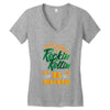 Rockin Rollin 30th Year Birthday Women's V-Neck T-Shirt