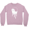 yang and yin dripping chinese symbol fashion geek samurai Crewneck Sweatshirt