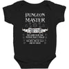 Dungeon Master White Baby Bodysuit