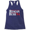 reagan bush '84 Racerback Tank