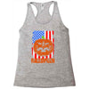 halloween american flag halloween american flag Racerback Tank