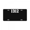 1312 License Plate