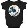 the great wave off sound Baby Bodysuit