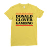 Donald Glover Gambino Ladies Fitted T-Shirt