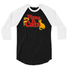 pizza and cats 3/4 Sleeve Shirt