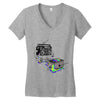 revenge of the radio star Women's V-Neck T-Shirt