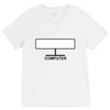 computer V-Neck Tee