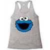 Cookie Monster Face Racerback Tank