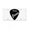 pick jesus bible License Plate