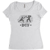 dtf Women's Triblend Scoop T-shirt