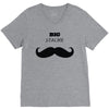 big stache V-Neck Tee