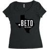 Beto For Senate Texas Map Women's Triblend Scoop T-shirt