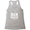 six pack coming soon mens Racerback Tank