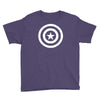 capitan america sticker vinyl decal Youth Tee