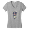 Kizil derili kiz Women's V-Neck T-Shirt