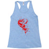 heartless splatter Racerback Tank