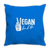 vegan Throw Pillow