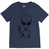 alien V-Neck Tee