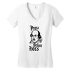 prose before hoes Women's V-Neck T-Shirt