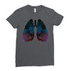 Lungs Ladies Fitted T-Shirt