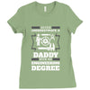 Never Underestimate A Daddy With An Engineering Degree Ladies Fitted T-Shirt